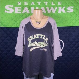 Seahawks Tee Size 1X 💙💚